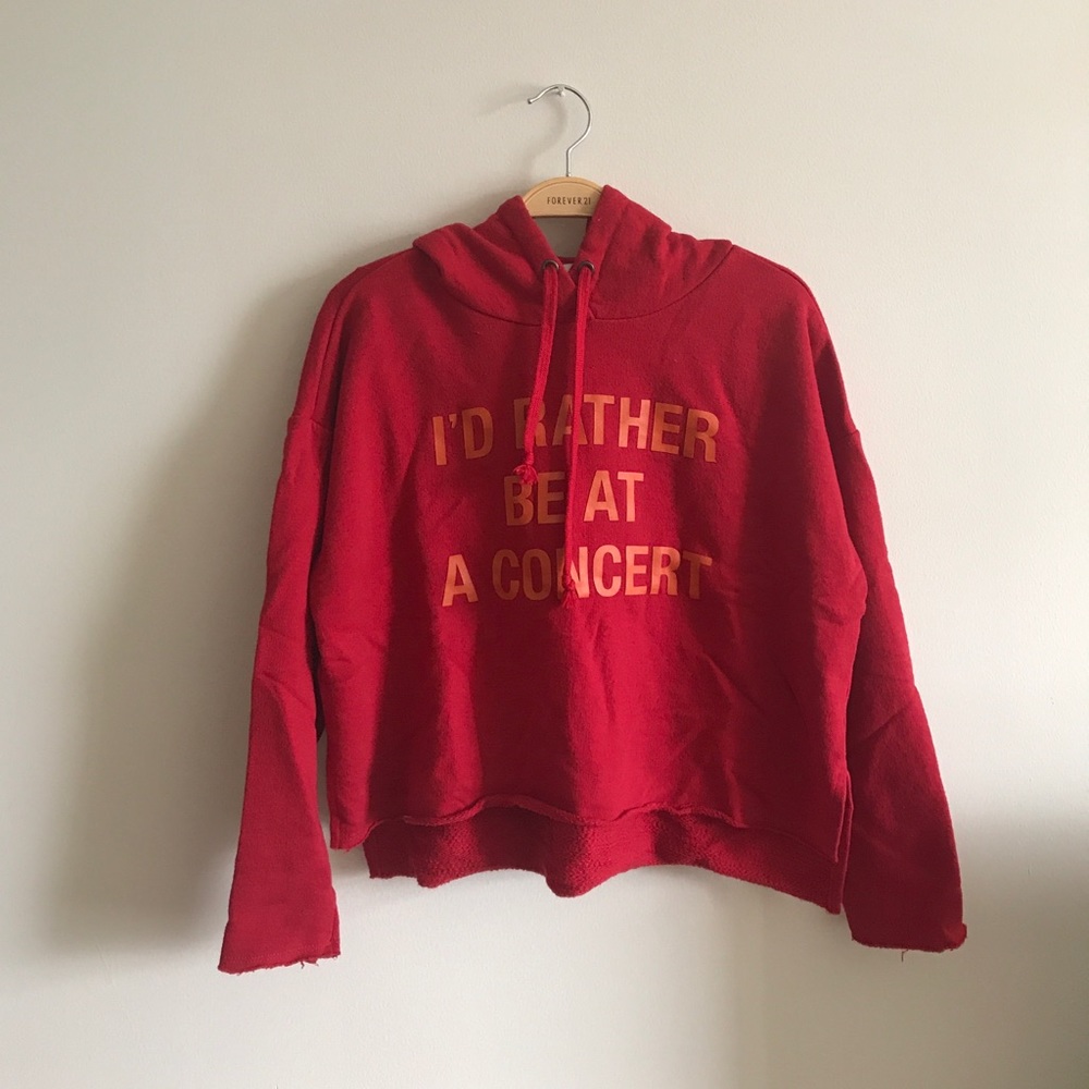 ID RATHER BE AT A CONCERT HOODIE